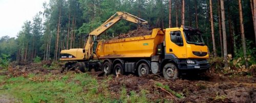 Roboty ziemne z wywrotkami – rodzaje i zastosowanie