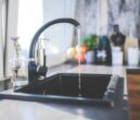 tap black faucet kitchen sink 791172